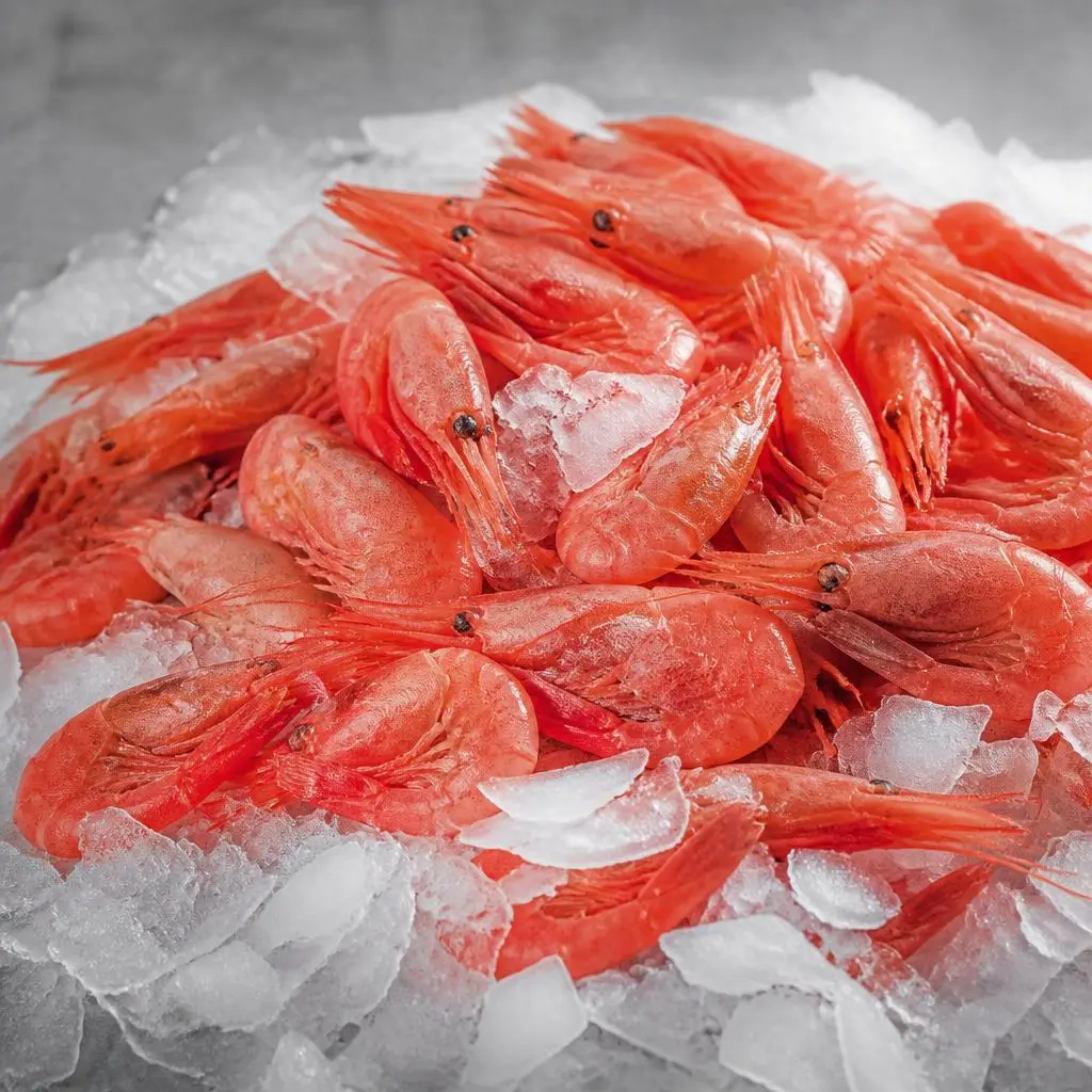 Креветка мурманская 90+ (свежая), 1 кг — креветки свежемороженые, MaxFish Ростов
