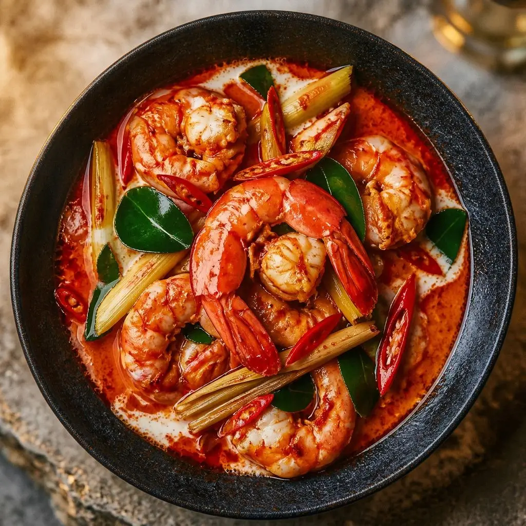 Креветка маринованная Том-Ям, 250 г — готовое блюдо из морепродуктов, MaxFish Ростов