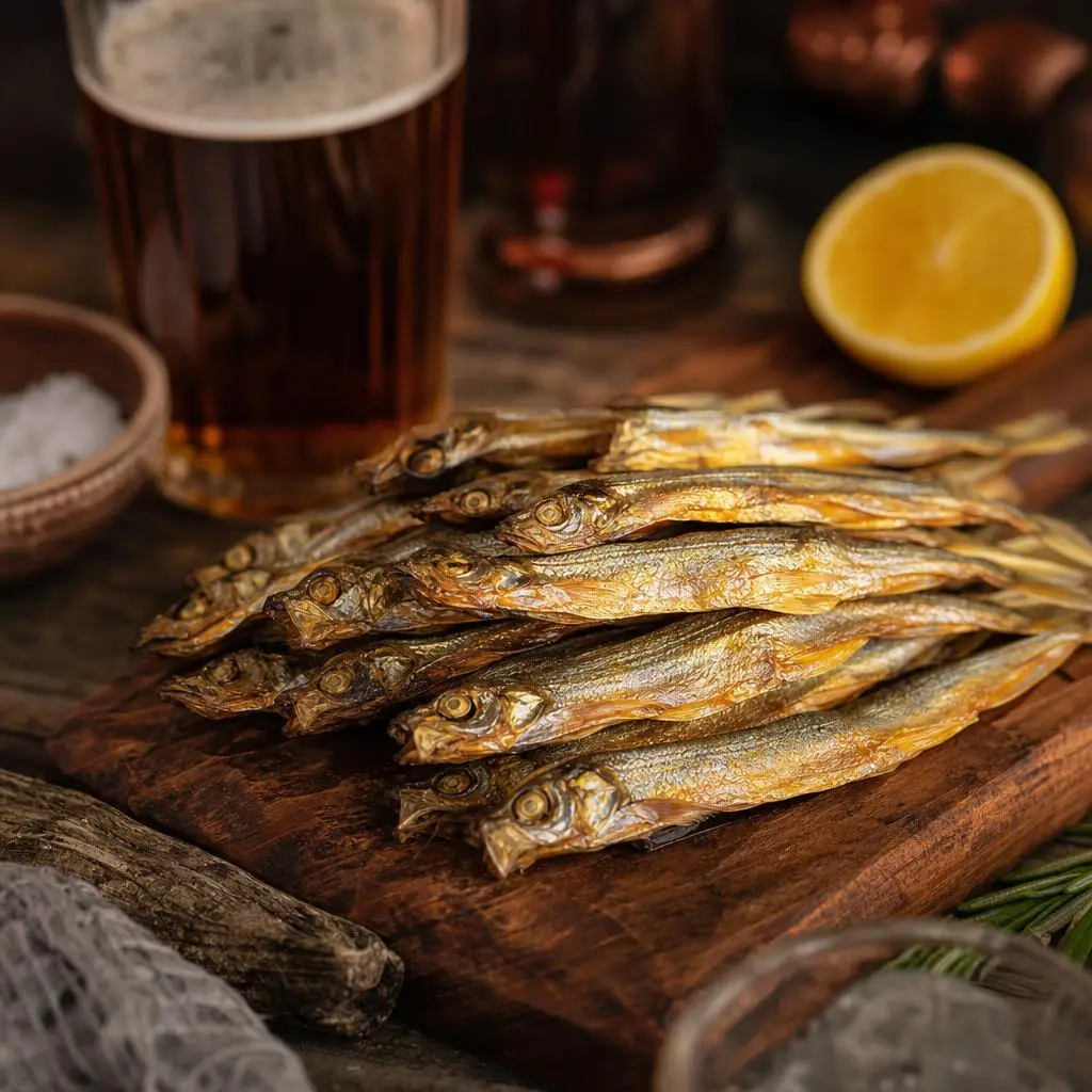 Вяленая мойва, 1 кг, MaxFish — мелкая рыба к пиву