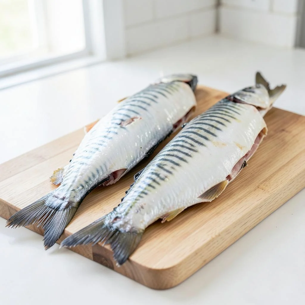Скумбрия холодного копчения, 1 шт ~350 г — вяленая и копчёная рыба, MaxFish Ростов